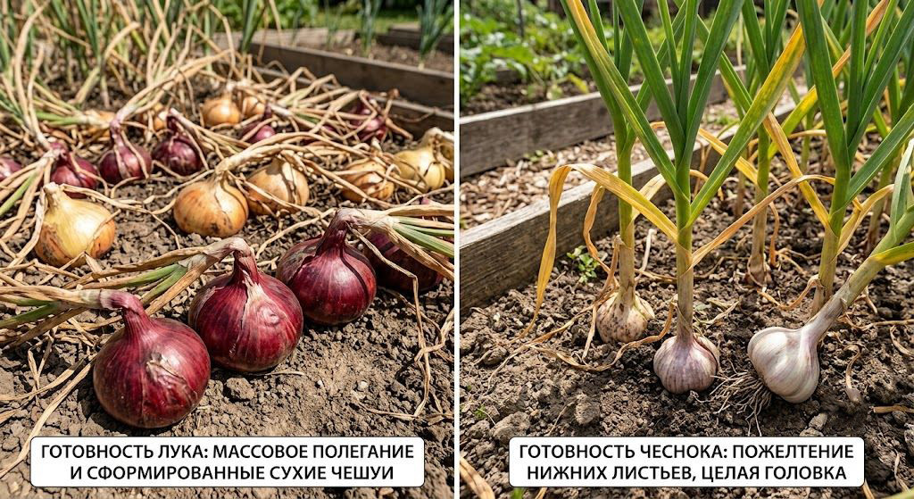 Лук и чеснок перед хранением: 7 ошибок, из-за которых головки сгниют