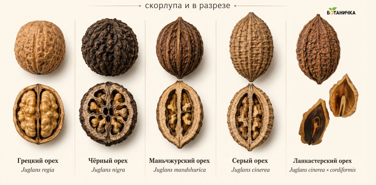 Орехи для средней полосы: что реально вырастить кроме лещины Орехи для средней полосы: что реально вырастить кроме лещины