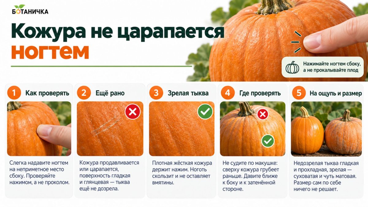 6 признаков, что тыкву пора убирать с грядки уже сейчас 6 признаков, что тыкву пора убирать с грядки уже сейчас